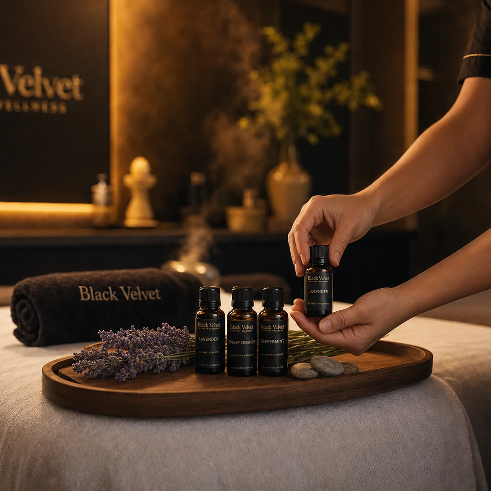 Aromamasáž — Black Elixir Spa Praha