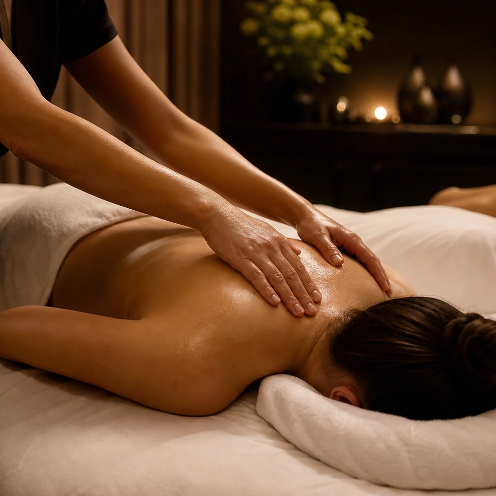 Uvolňující masáž — Black Elixir Spa Praha